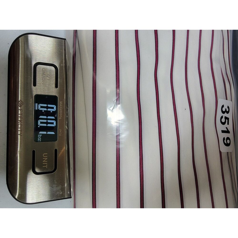 Lauren Ralph Lauren Men's Red & White Extra Long Striped Shirt - XL - Picture 9 of 9